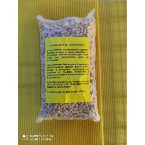 Sacchetto combustibile vegetale per affumicatore apicoltura 1kg