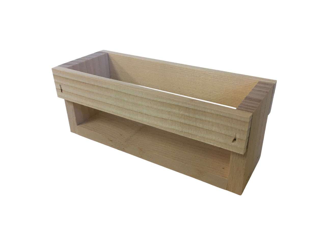 cassettina espositore legno per vasetti apicoltura ideale per bomboniere e regali