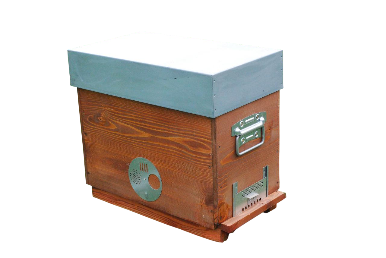 Vista arnietta di fecondazione 3 nuclei con coperchio in lamiera zincata