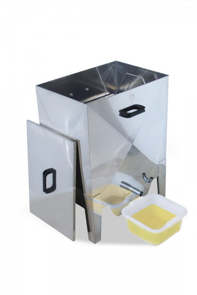 apicoltura.com sceratrice a vapore 'vapor 15' inox, per 15 favi nido d.b. - foto 1