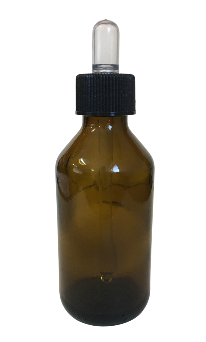 boccetta contagocce in vetro ambrato da 100 ml per oli essenziali propoli soluzioni fotosensibili flacone in vetro ambrato da 100 ml con contagocce per apicoltura cosmetica e laboratorio