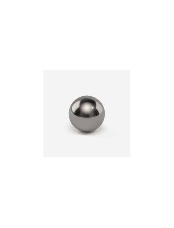 sfera acciaio inox ricambio smelatore manuale supporto centrale