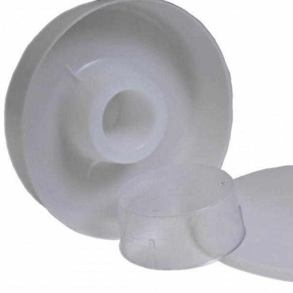Componenti nutritore cilindrico 2 litri plastica alimentare api