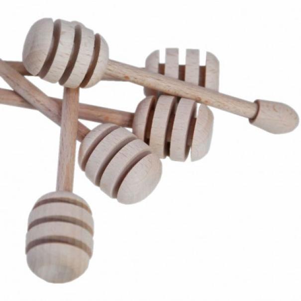 Prendimiele in legno di faggio ideale per miele utensile alimentare 11 cm