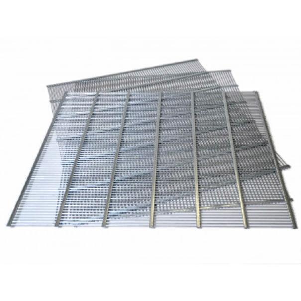 Griglia escludiregina in acciaio zincato 50x50 cm per arnia 12 favi