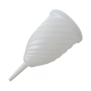Imbuto a tortiglione in plastica 15x30 cm per filtraggio propoli