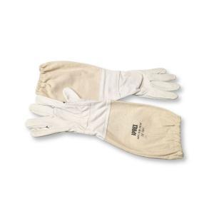 Guanti apicoltore apx anti punture in pelle e cotone