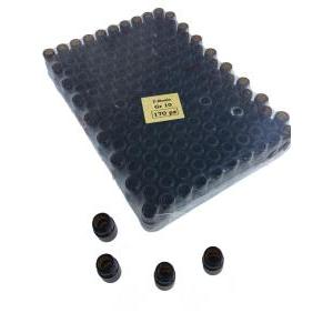 Vasetto in vetro scuro da 15 cc, senza tappo, per 10 gr. di pappa reale (confezione da 170 pz)